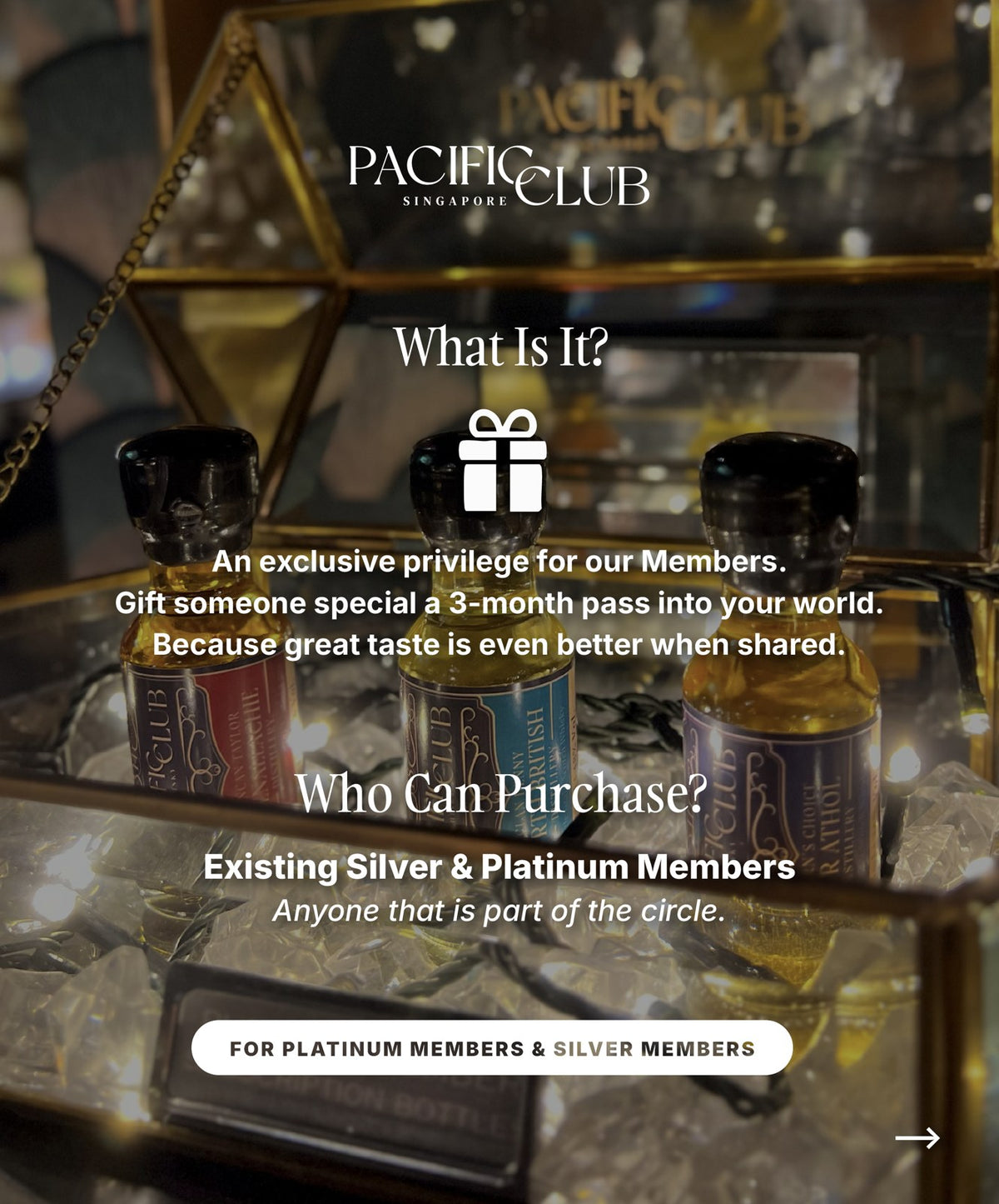 3-Month Platinum Membership Gift