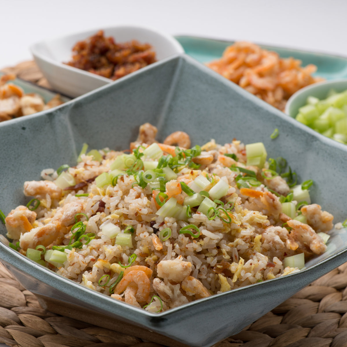 XO Sauce Fried Rice with Celery & Dried Shrimps
西芹蝦米XO炒飯