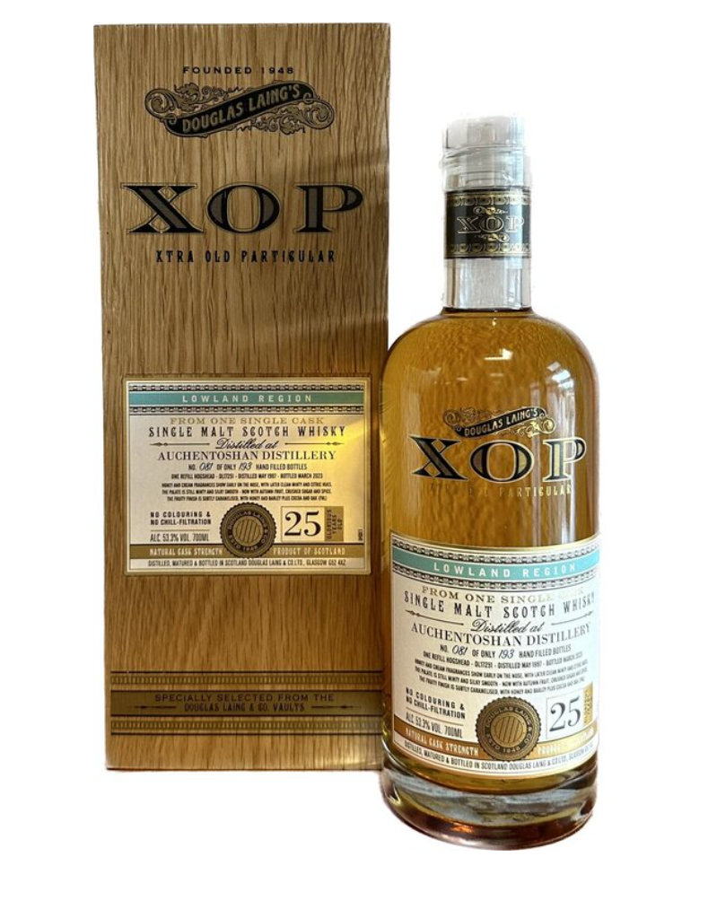 XOP - Auchentoshan 25 Years - Extra Old Particular Auchentoshan 1997
