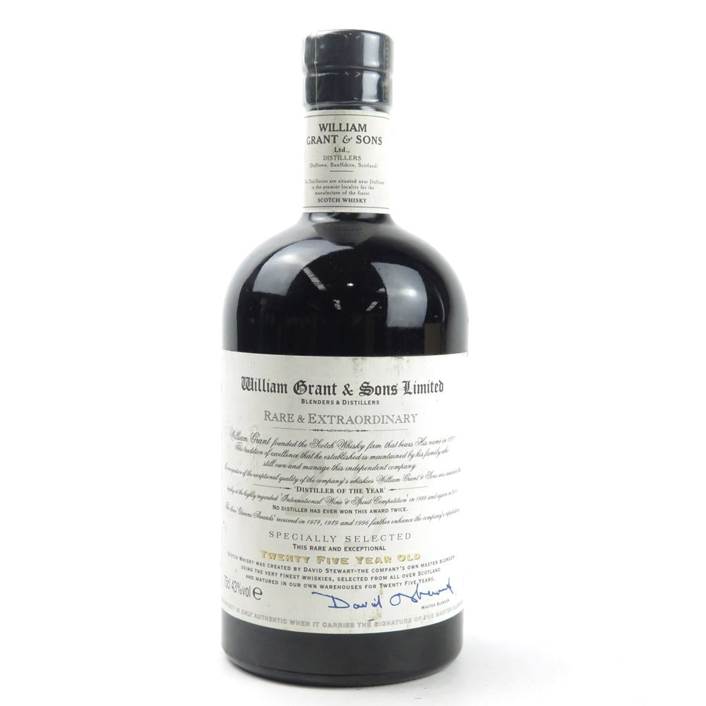 William Grant & Sons Rare & Extraordinary 25 Year Old