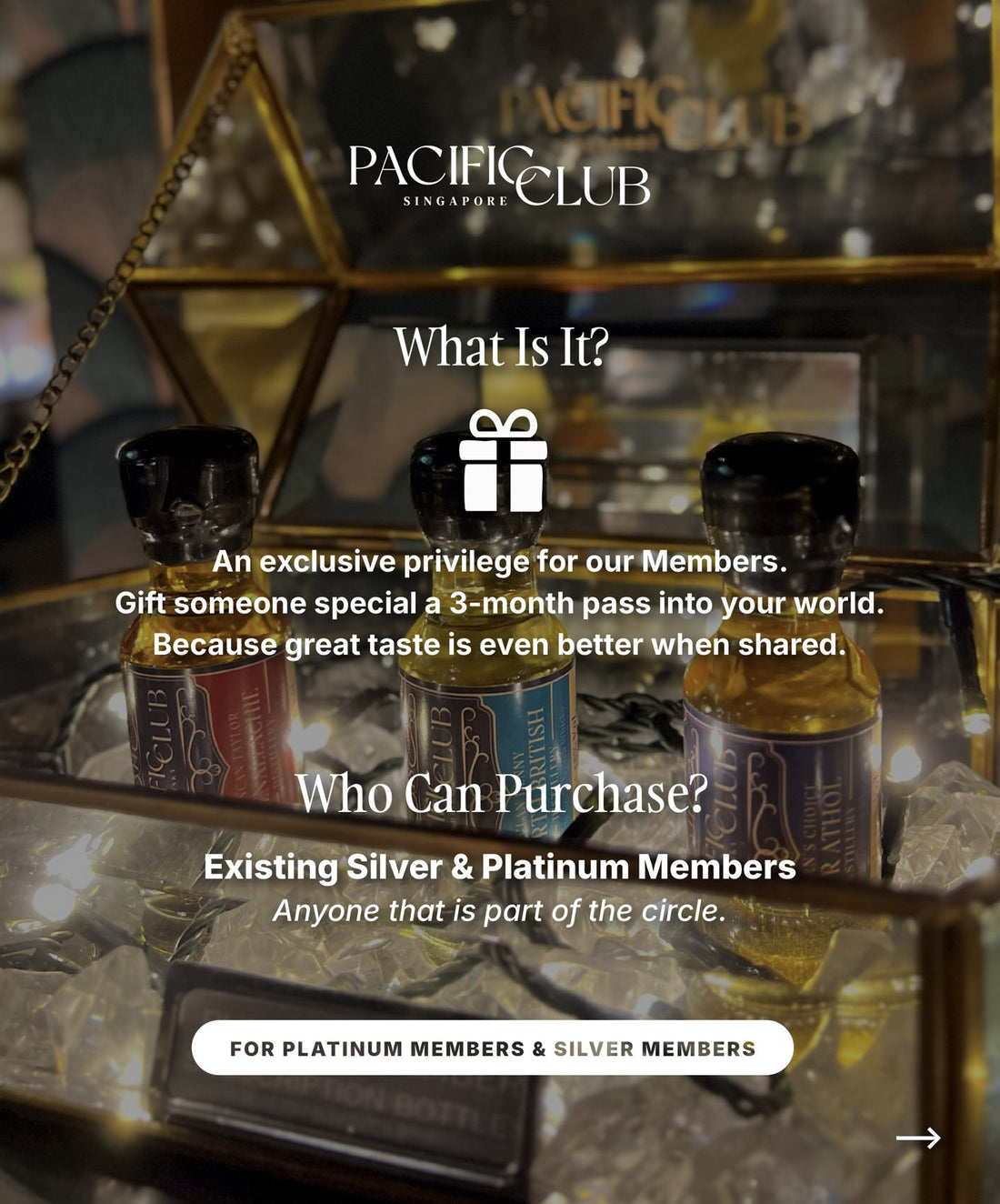 3-Month Platinum Membership Gift