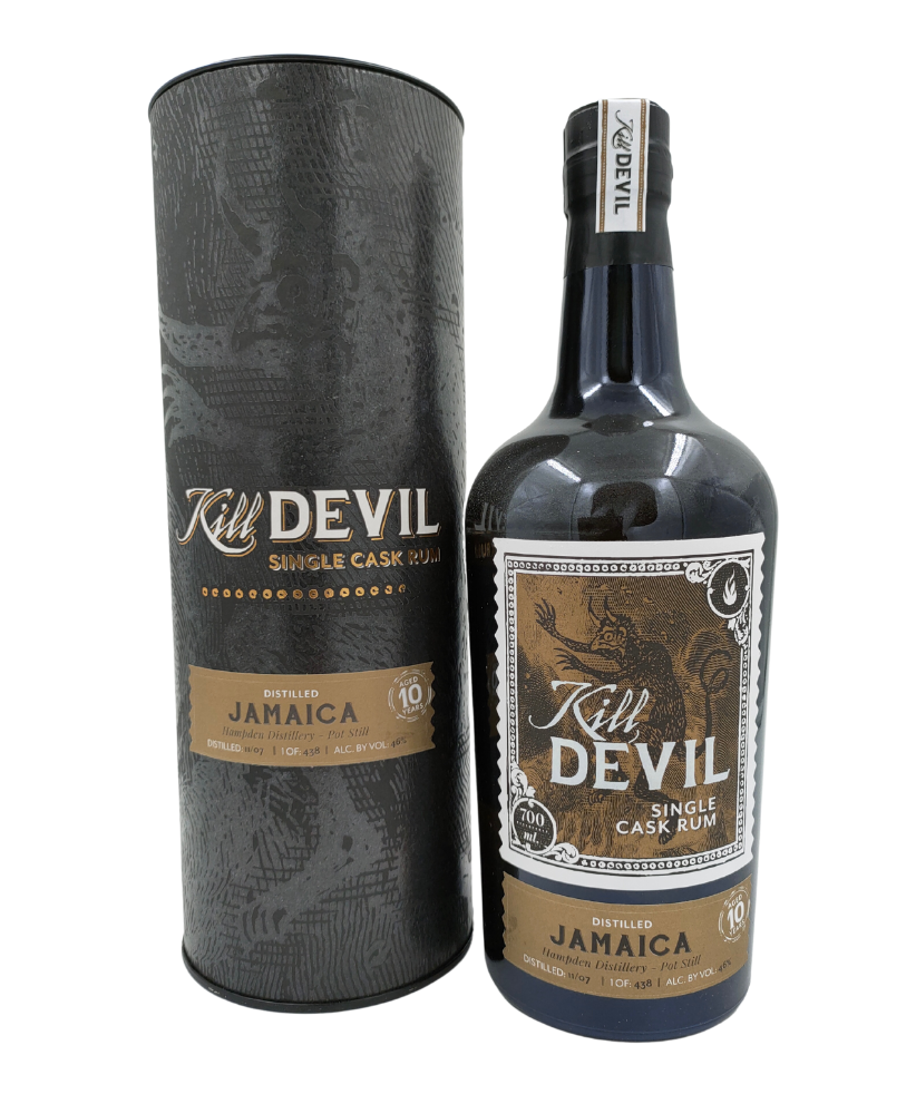Kill Devil Jamaica Hampden Pot Still 2007 Aged 10 Yrs