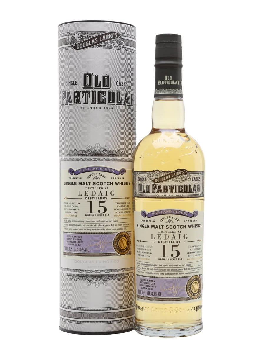 Old Particular Ledaig 15 Yrs