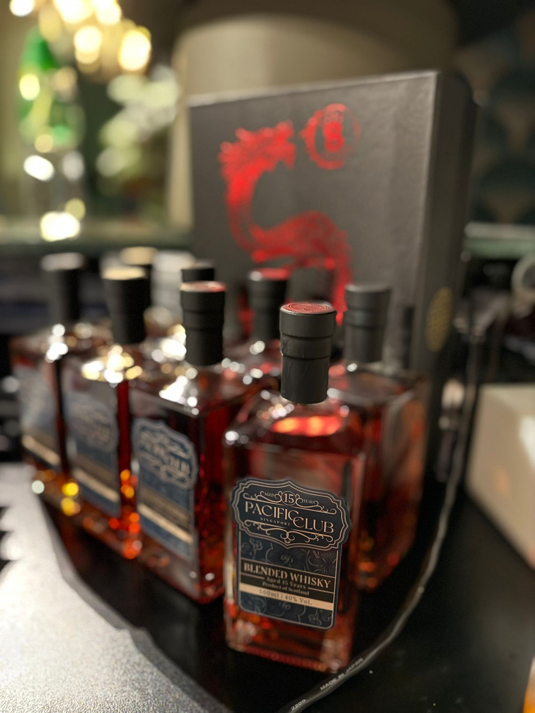 Pacific Club Singapore Blended Scotch Whisky 15Y (500 Ml)