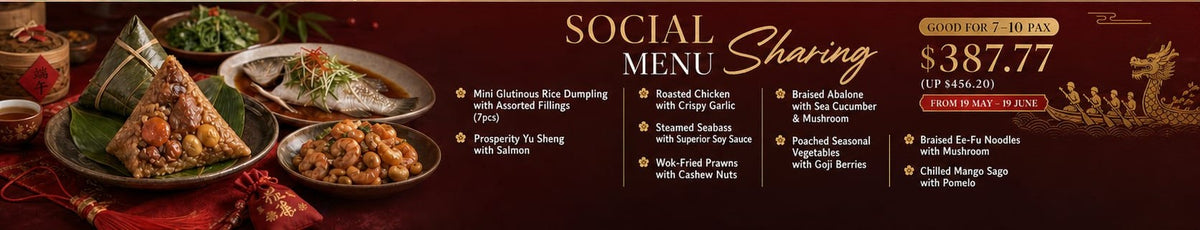 Social Sharing Menu F $387.77++