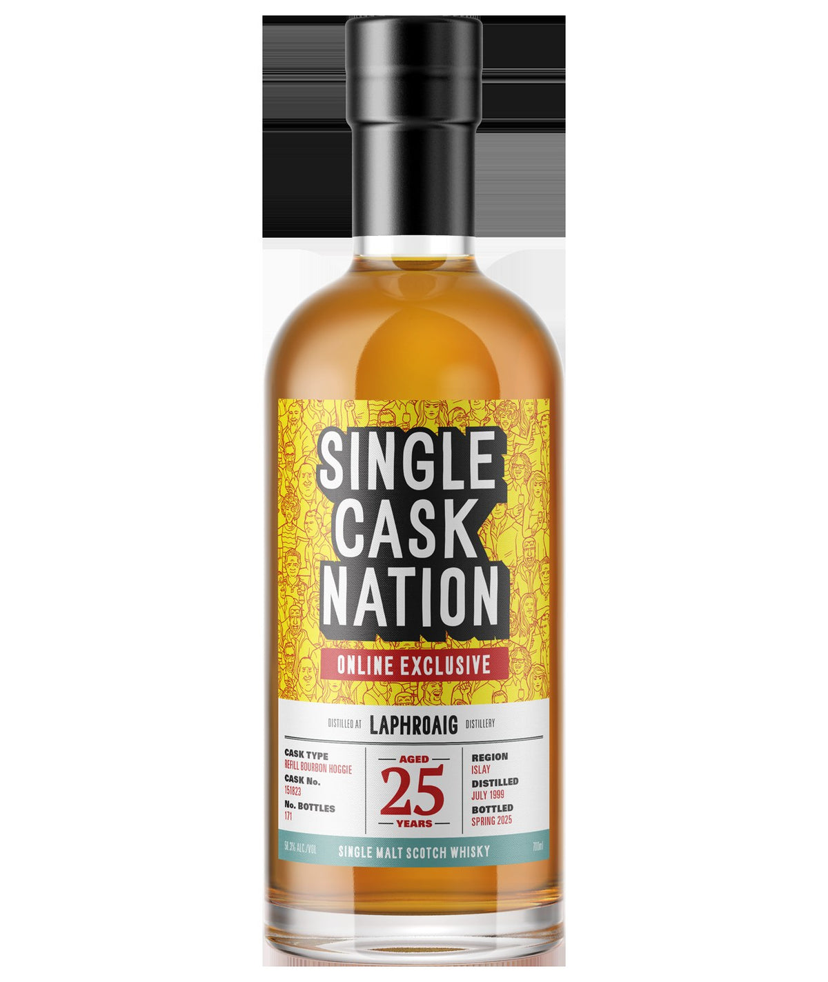Laphroaig 25 Year Old Cask Strength (1 BT75)